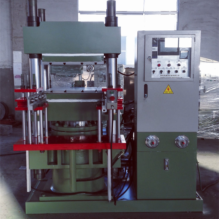 200噸四柱式平板硫化機-2RT全自動熱壓成型機